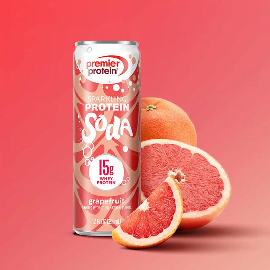 Grapefruit Sparkling Protein Soda